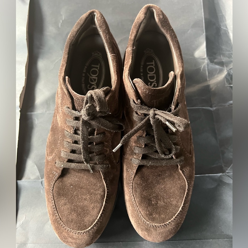 Suede Boots by Tods